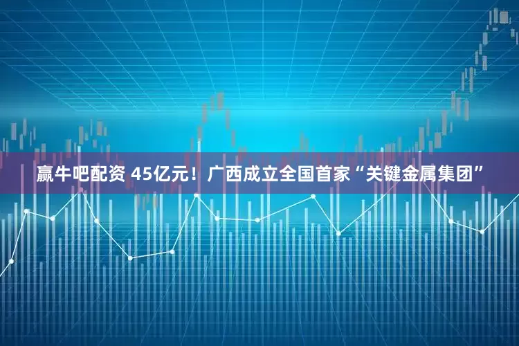 赢牛吧配资 45亿元！广西成立全国首家“关键金属集团”